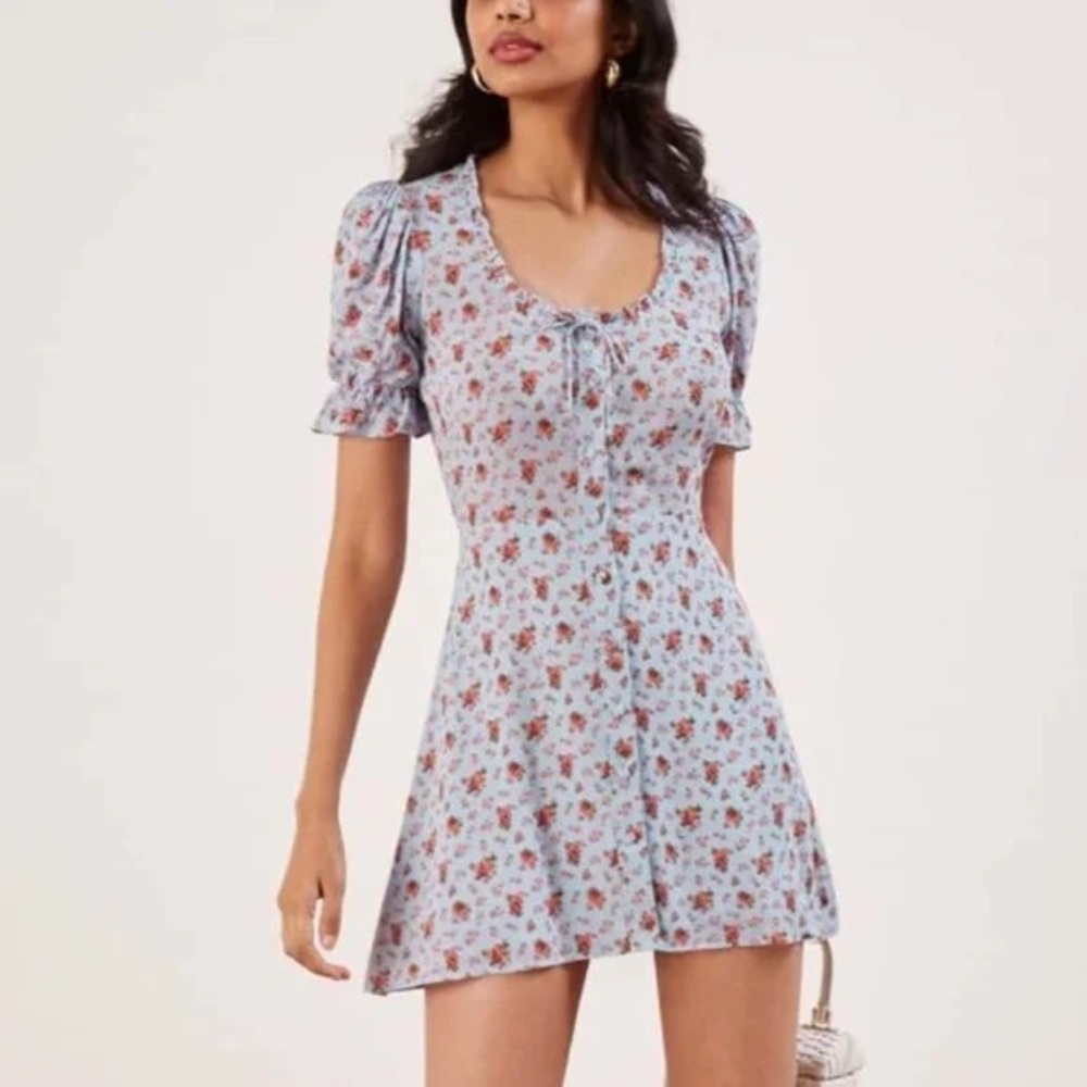 Reformation Page Dress - Petunia Print